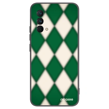 Picasee Realme GT Master Edition 5G Hülle - Schwarzes Silikon - Emerald Diamond