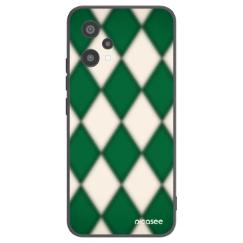 Picasee Realme 9 Pro 5G Hülle - Schwarzes Silikon - Emerald Diamond