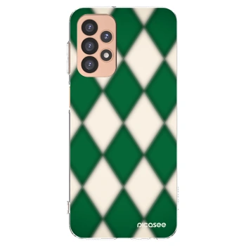 Picasee Samsung Galaxy A23 A236B 5G Hülle - Transparentes Silikon - Emerald Diamond