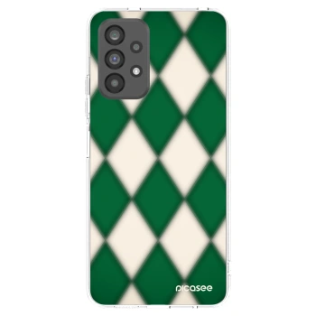 Picasee Samsung Galaxy A73 5G Hülle - Transparentes Silikon - Emerald Diamond