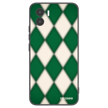 Picasee Xiaomi Redmi A1 Hülle - Schwarzes Silikon - Emerald Diamond