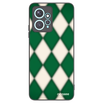 Picasee Xiaomi Redmi Note 12 4G Hülle - Schwarzes Silikon - Emerald Diamond