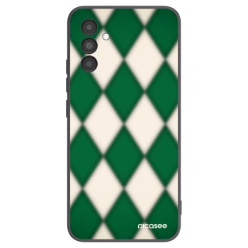 Picasee Samsung Galaxy A04s A047F Hülle - Schwarzes Silikon - Emerald Diamond