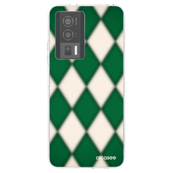 Picasee Xiaomi Poco F5 Pro 5G Hülle - Transparentes Silikon - Emerald Diamond