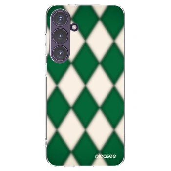 Picasee Samsung Galaxy S24+ S926B 5G Hülle - Transparentes Silikon - Emerald Diamond