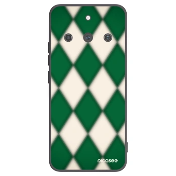 Picasee Realme 11 Pro+ Hülle - Schwarzes Silikon - Emerald Diamond