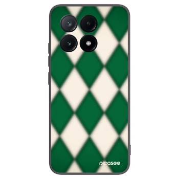 Picasee Xiaomi Poco X6 Pro Hülle - Schwarzes Silikon - Emerald Diamond