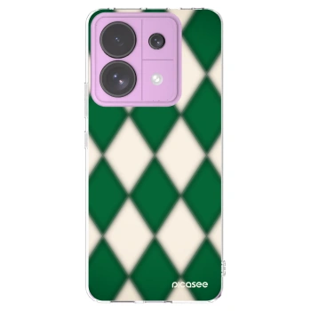 Picasee Xiaomi Redmi Note 13 Pro 5G Hülle - Transparentes Silikon - Emerald Diamond