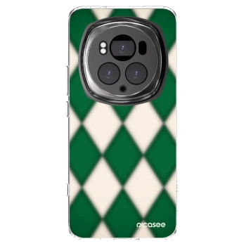 Picasee Honor Magic6 Pro Hülle - Transparentes Silikon - Emerald Diamond