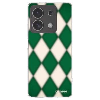 Picasee Xiaomi Redmi Note 13 4G Hülle - Transparentes Silikon - Emerald Diamond