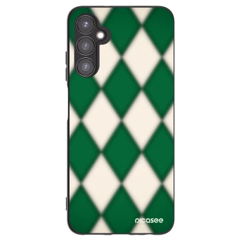 Picasee Samsung Galaxy A05s A057G Hülle - Schwarzes Silikon - Emerald Diamond