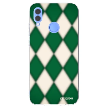 Picasee Huawei P Smart 2019 Hülle - Transparentes Silikon - Emerald Diamond
