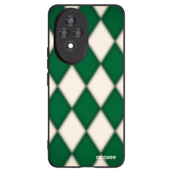 Picasee Honor 200 Pro 5G Hülle - Schwarzes Silikon - Emerald Diamond