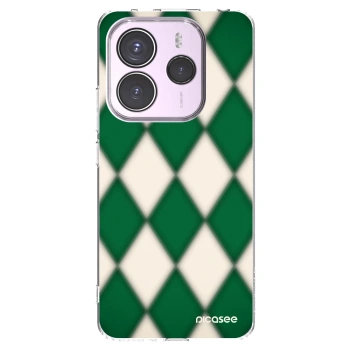 Picasee Xiaomi Redmi Note 14 5G Hülle - Transparentes Silikon - Emerald Diamond