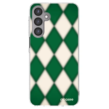 Picasee Samsung Galaxy A16 5G Hülle - Transparentes Silikon - Emerald Diamond
