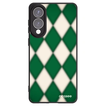 Picasee Samsung Galaxy S25 Edge 5G Hülle - Schwarzes Silikon - Emerald Diamond