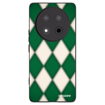Picasee Honor Magic7 Lite 5G Hülle - Schwarzes Silikon - Emerald Diamond