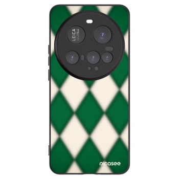 Picasee Xiaomi 15 Ultra Hülle - Schwarzes Silikon - Emerald Diamond