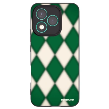Picasee Honor 400 Lite 5G Hülle - Schwarzes Silikon - Emerald Diamond