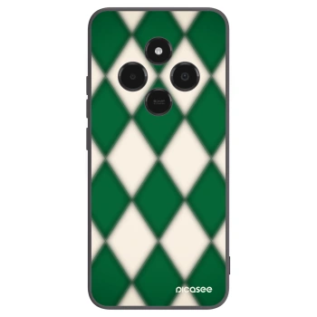 Picasee Xiaomi Poco C75 Hülle - Schwarzes Silikon - Emerald Diamond