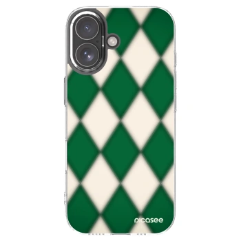 Picasee Apple iPhone 17 Hülle - Transparentes Silikon - Emerald Diamond