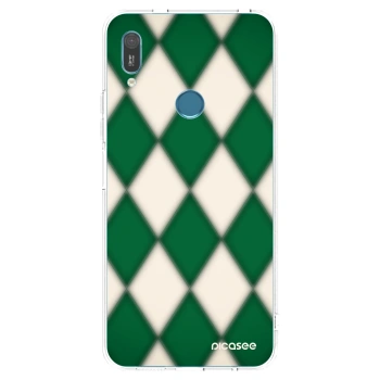 Picasee Huawei Y6 2019 Hülle - Transparentes Silikon - Emerald Diamond