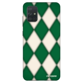 Hülle für Samsung Galaxy A71 A715F - Emerald Diamond