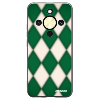 Picasee Honor Magic8 Lite 5G Hülle - Schwarzes Silikon - Emerald Diamond