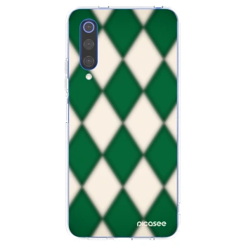 Picasee Xiaomi Mi 9 SE Hülle - Transparentes Silikon - Emerald Diamond
