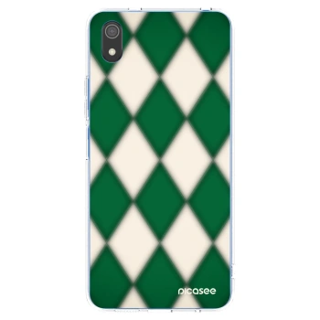 Picasee Xiaomi Redmi 7A Hülle - Transparentes Silikon - Emerald Diamond