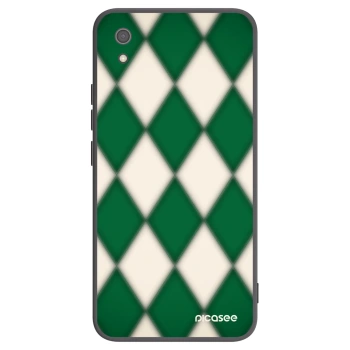 Picasee Xiaomi Redmi 7A Hülle - Schwarzes Silikon - Emerald Diamond