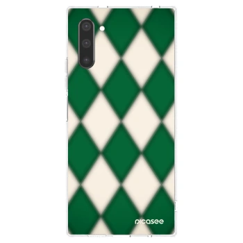 Picasee Samsung Galaxy Note 10 N970F Hülle - Transparentes Silikon - Emerald Diamond