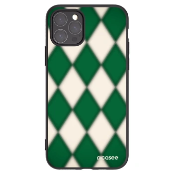 Picasee Apple iPhone 11 Pro Hülle - Schwarzes Silikon - Emerald Diamond