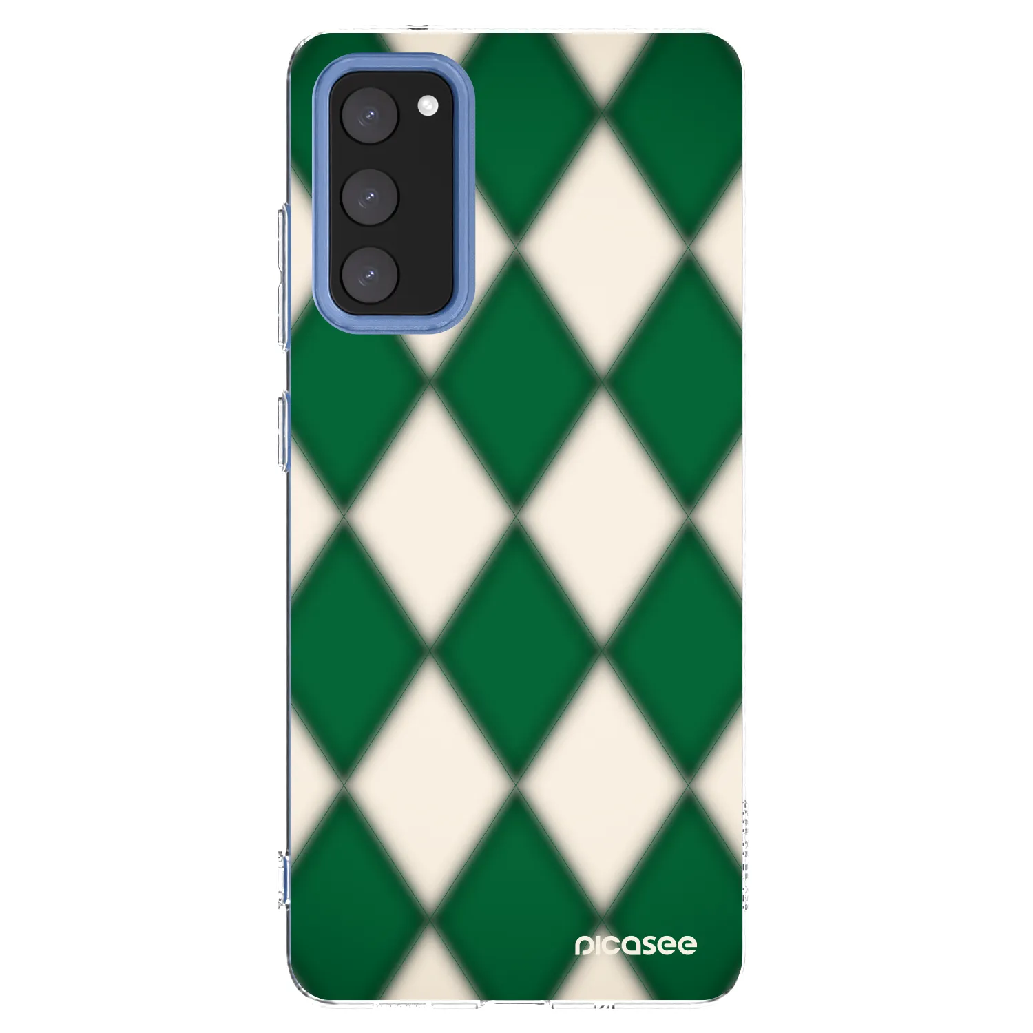 Picasee Samsung Galaxy S20 FE Hülle - Transparentes Silikon - Emerald Diamond