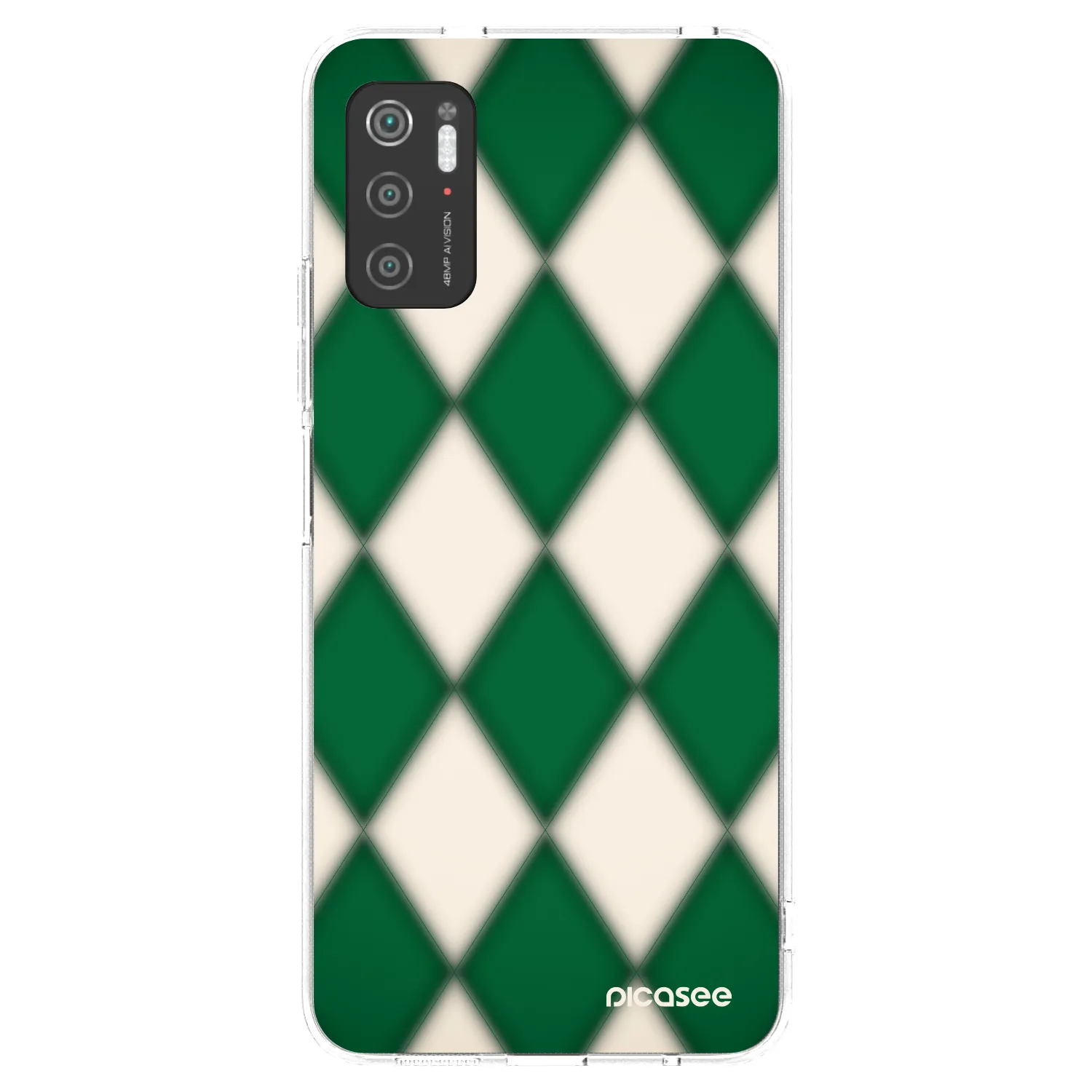 Picasee Xiaomi Poco M3 Pro 5G Hülle - Transparentes Silikon - Emerald Diamond