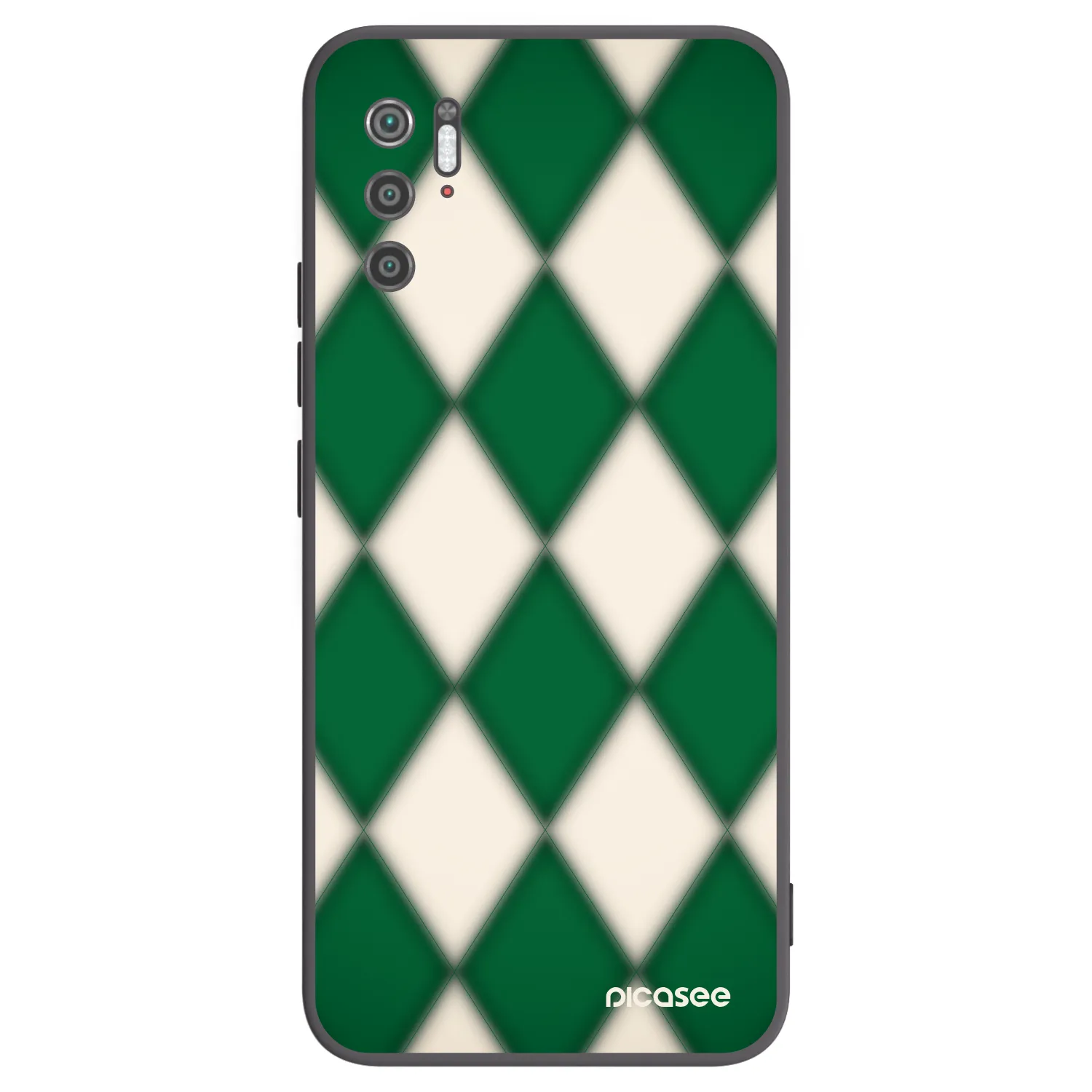 Picasee Xiaomi Poco M3 Pro 5G Hülle - Schwarzes Silikon - Emerald Diamond