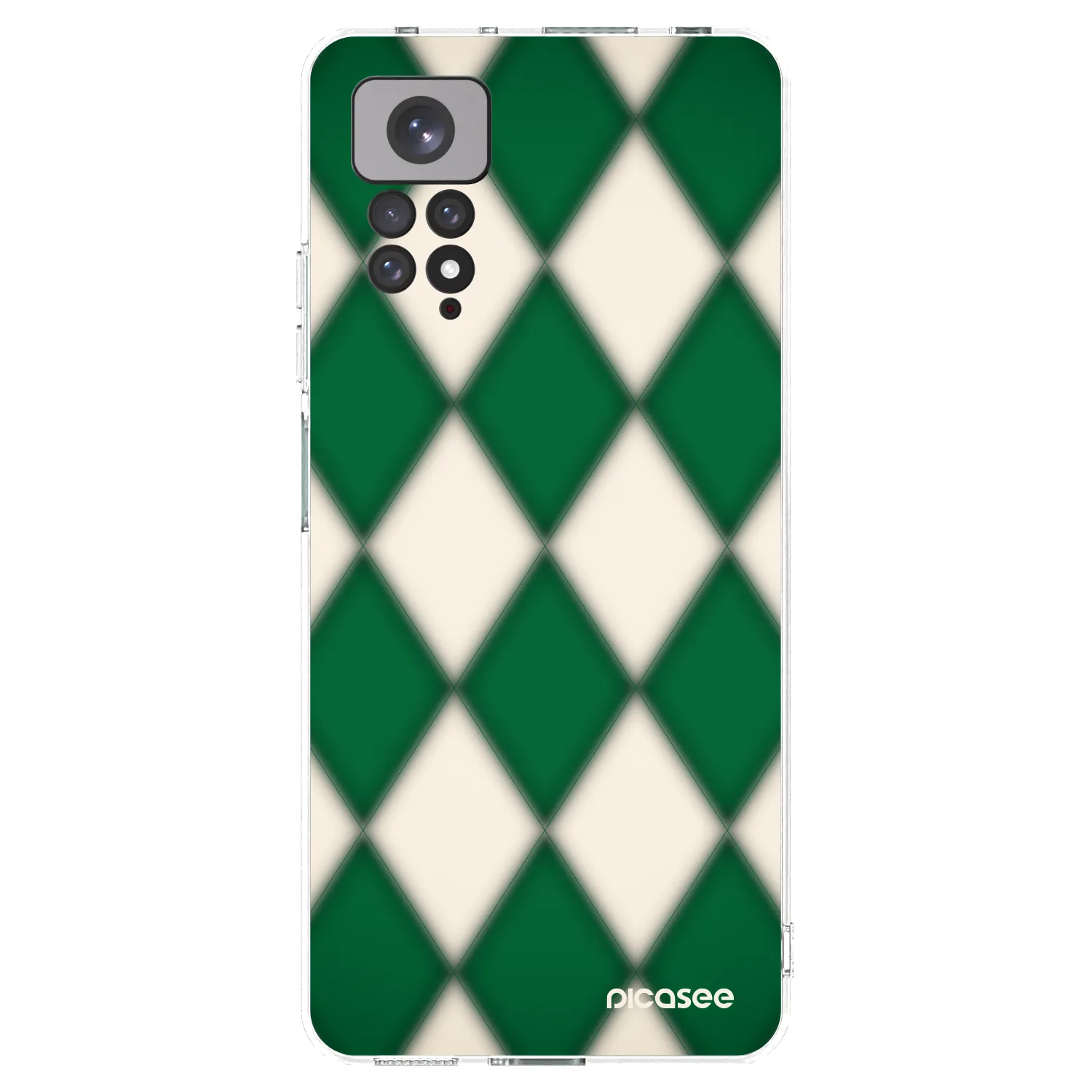 Picasee Xiaomi Redmi Note 11S 4G Hülle - Transparentes Silikon - Emerald Diamond