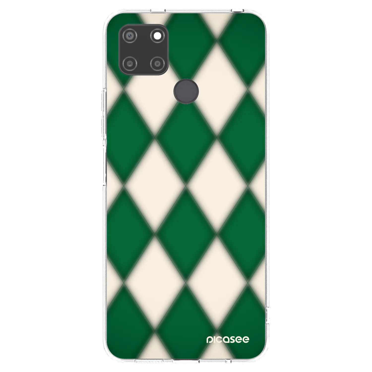 Picasee Realme C21Y Hülle - Transparentes Silikon - Emerald Diamond