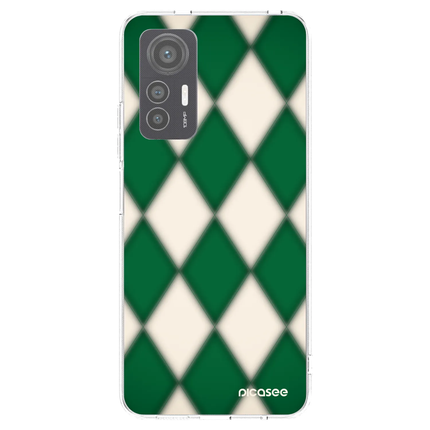 Picasee Xiaomi 12 Lite Hülle - Transparentes Silikon - Emerald Diamond