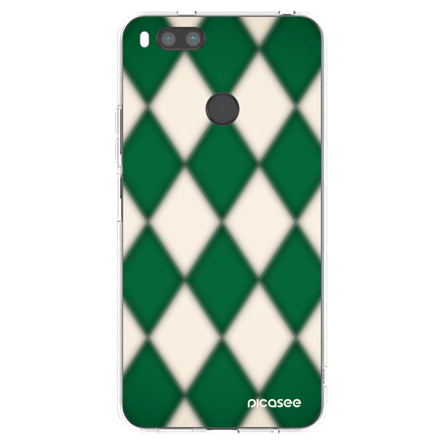 Picasee Xiaomi Redmi A1 Hülle - Transparentes Silikon - Emerald Diamond