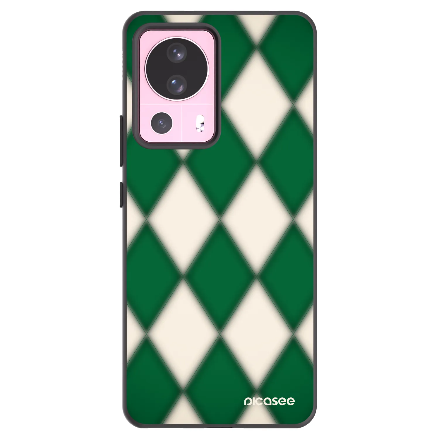Picasee Xiaomi 13 Lite Hülle - Schwarzes Silikon - Emerald Diamond