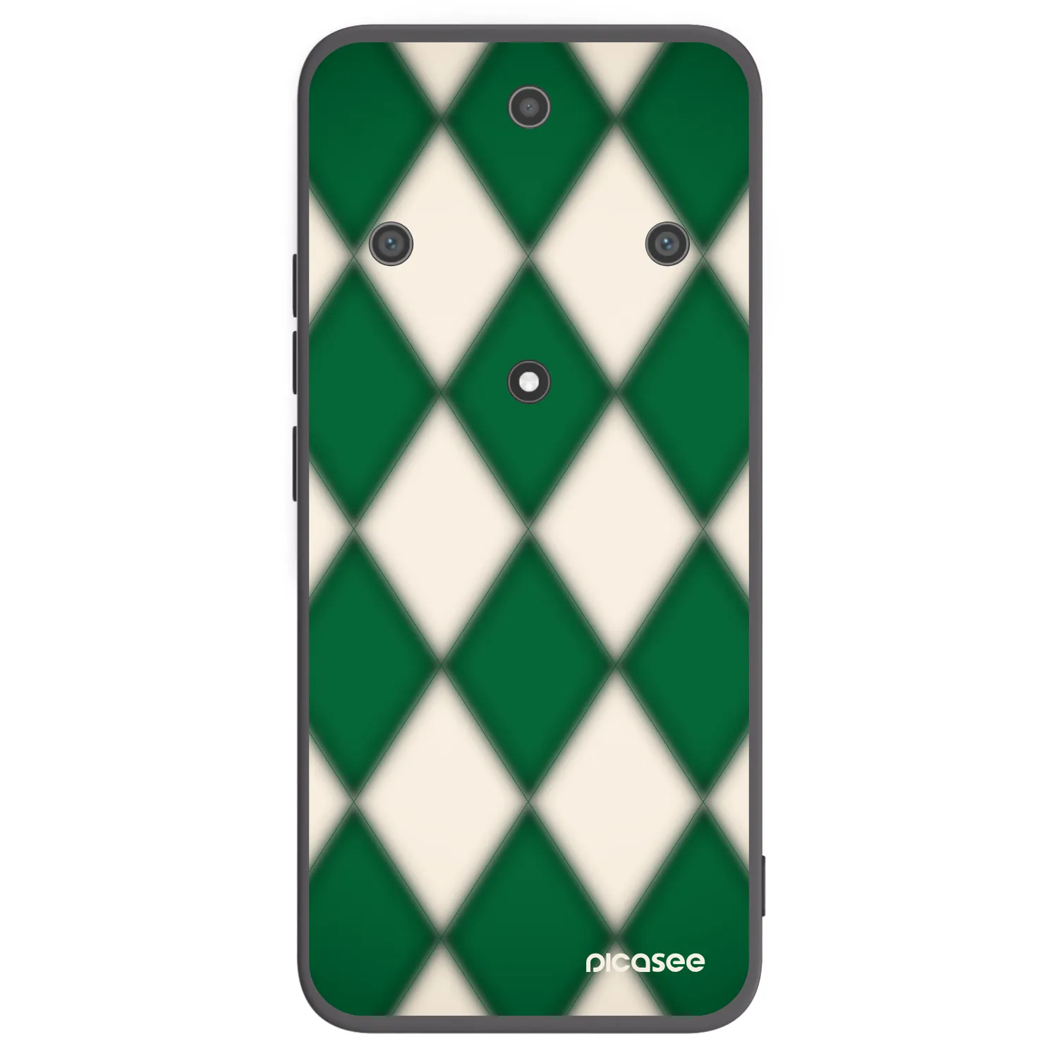 Picasee Honor Magic5 Lite 5G Hülle - Schwarzes Silikon - Emerald Diamond