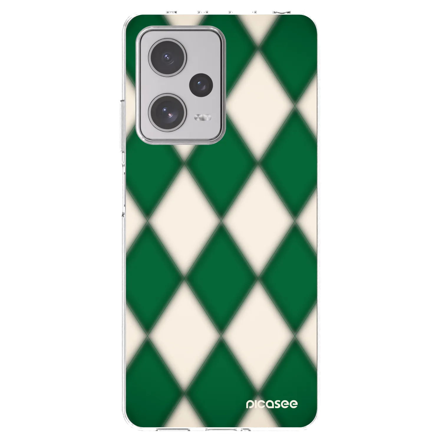 Picasee Xiaomi Redmi Note 12 Pro+ 5G Hülle - Transparentes Silikon - Emerald Diamond