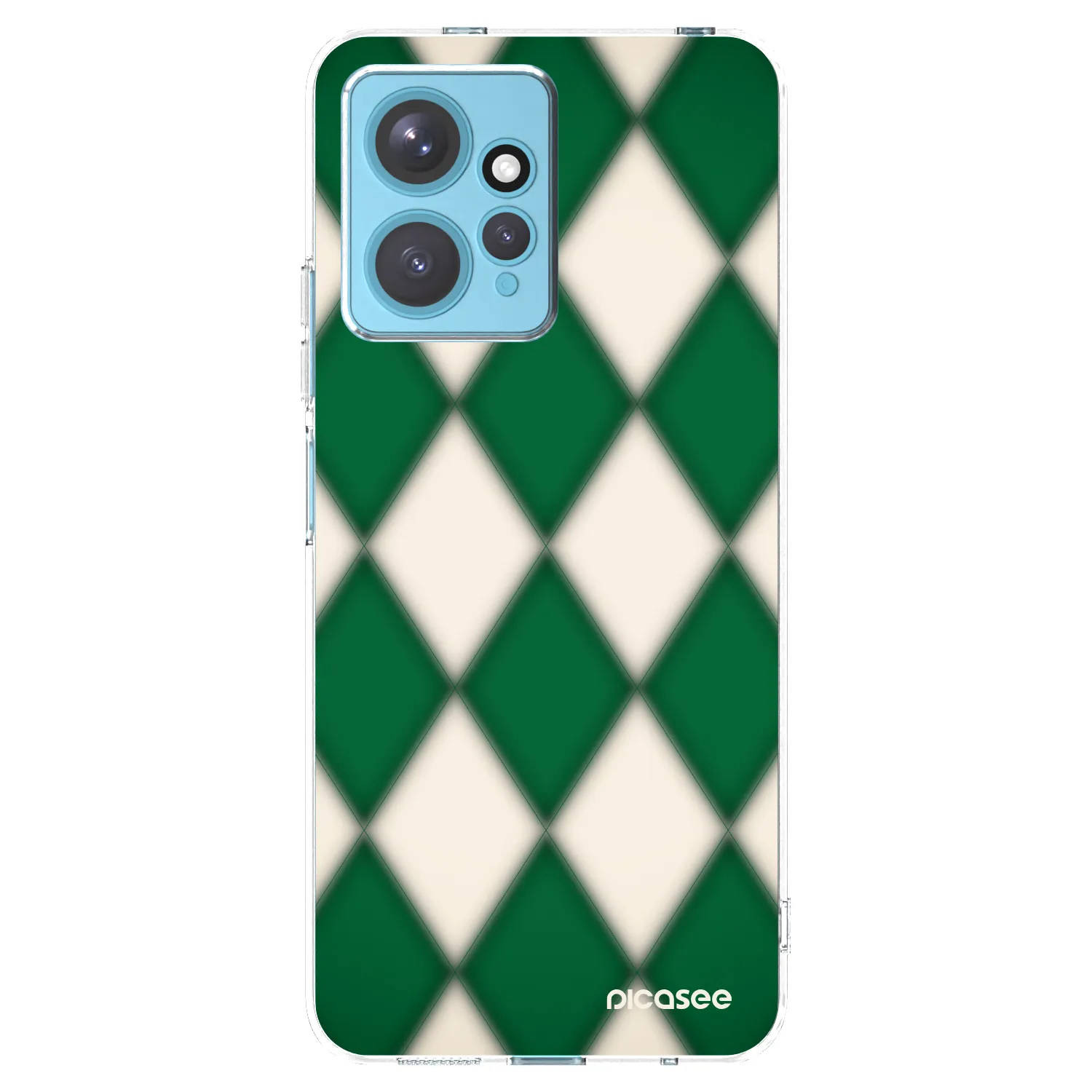 Picasee Xiaomi Redmi Note 12 4G Hülle - Transparentes Silikon - Emerald Diamond
