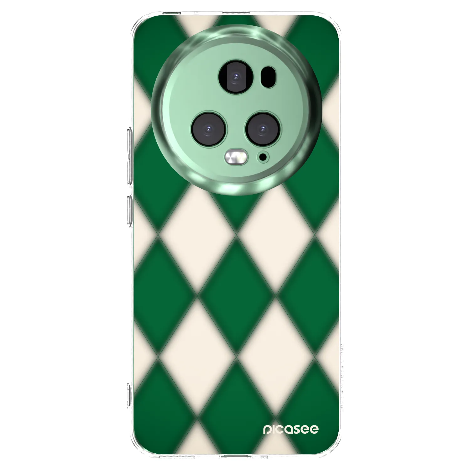 Picasee Honor Magic5 Pro Hülle - Transparentes Silikon - Emerald Diamond