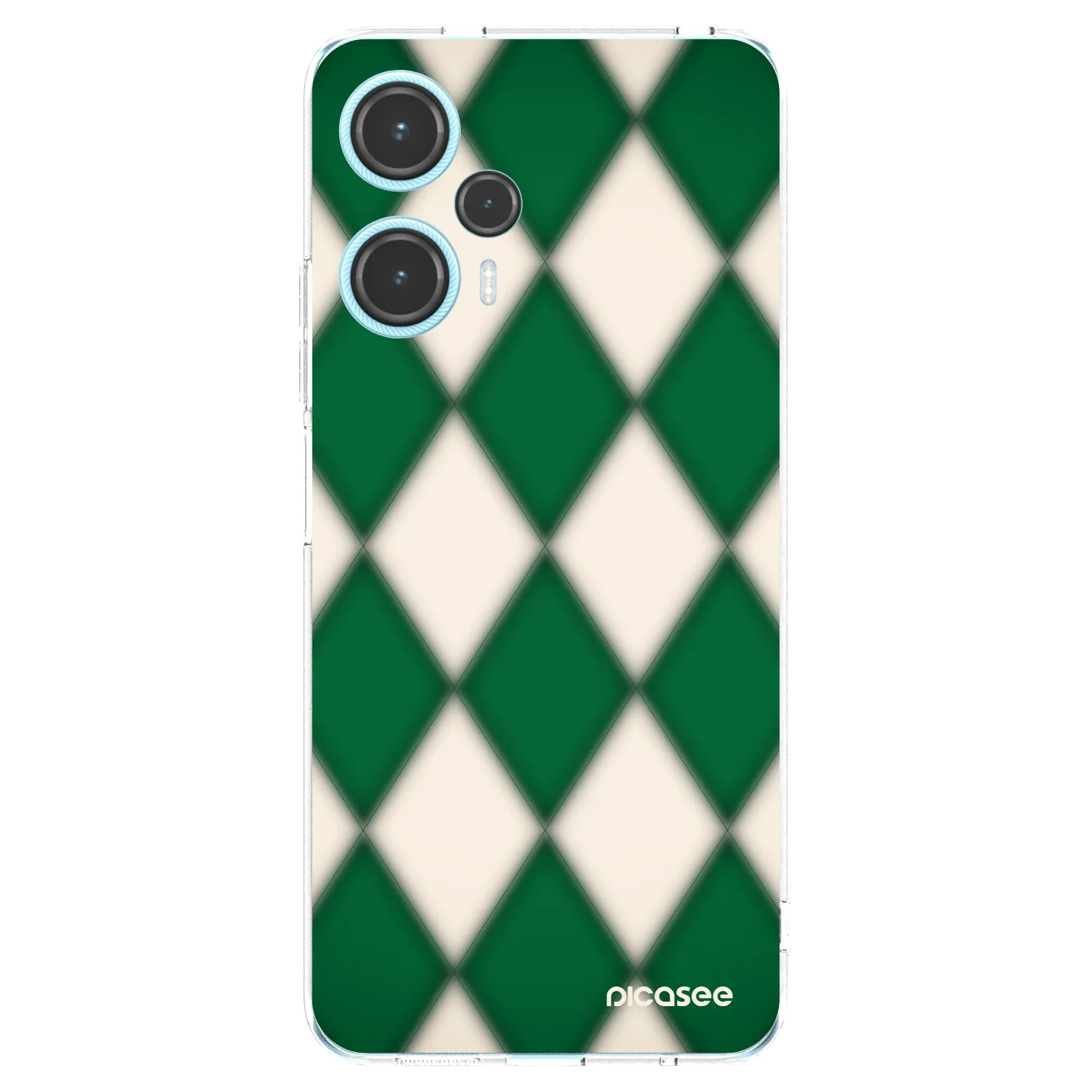 Picasee Xiaomi Poco F5 Hülle - Transparentes Silikon - Emerald Diamond