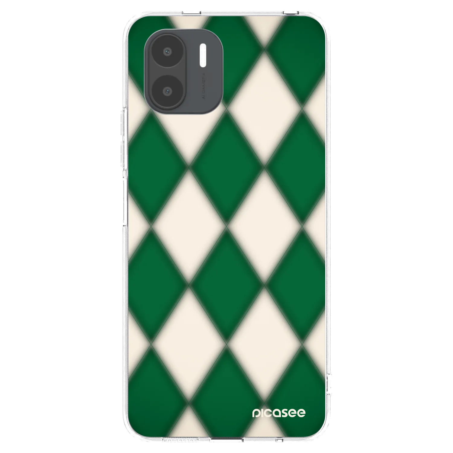 Picasee Xiaomi Redmi A2 Hülle - Transparentes Silikon - Emerald Diamond