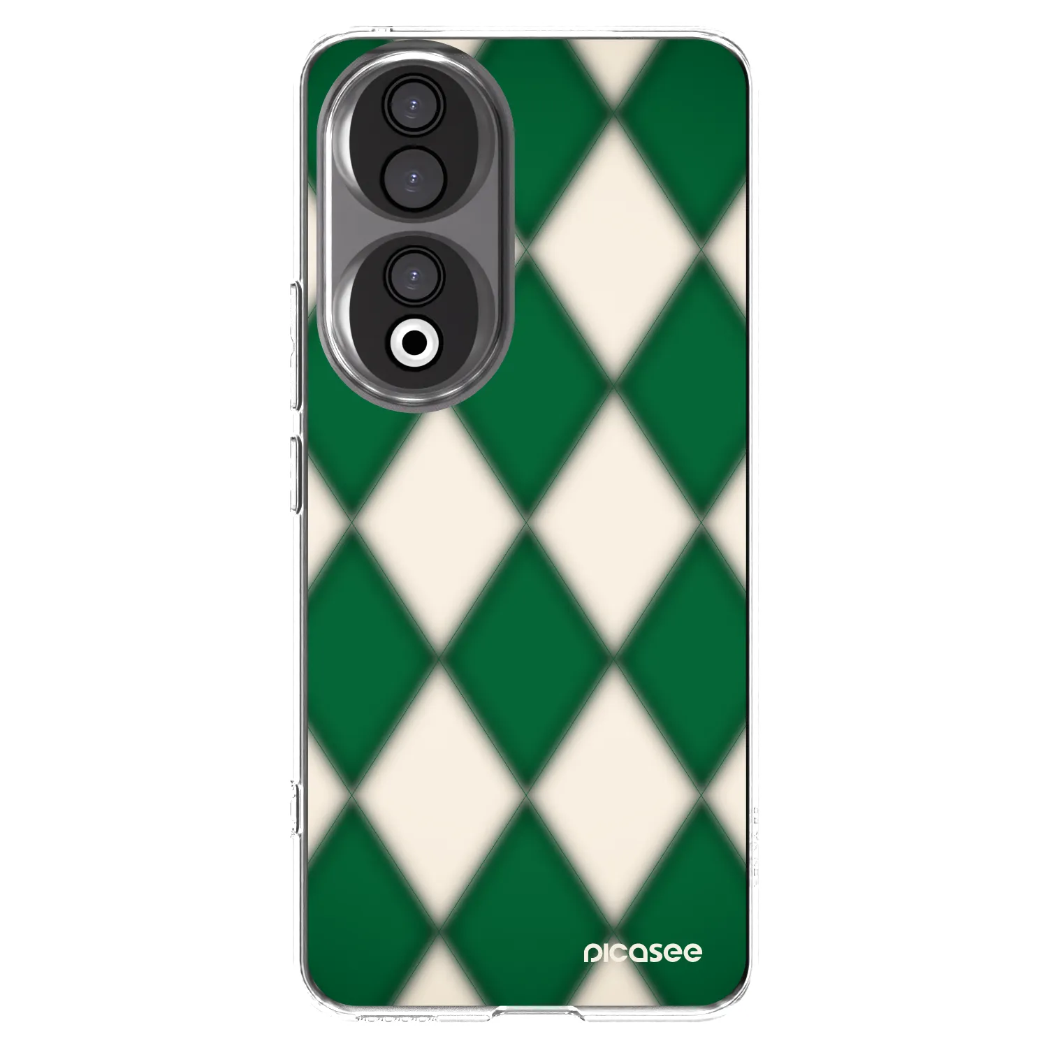 Picasee Honor 90 5G Hülle - Transparentes Silikon - Emerald Diamond