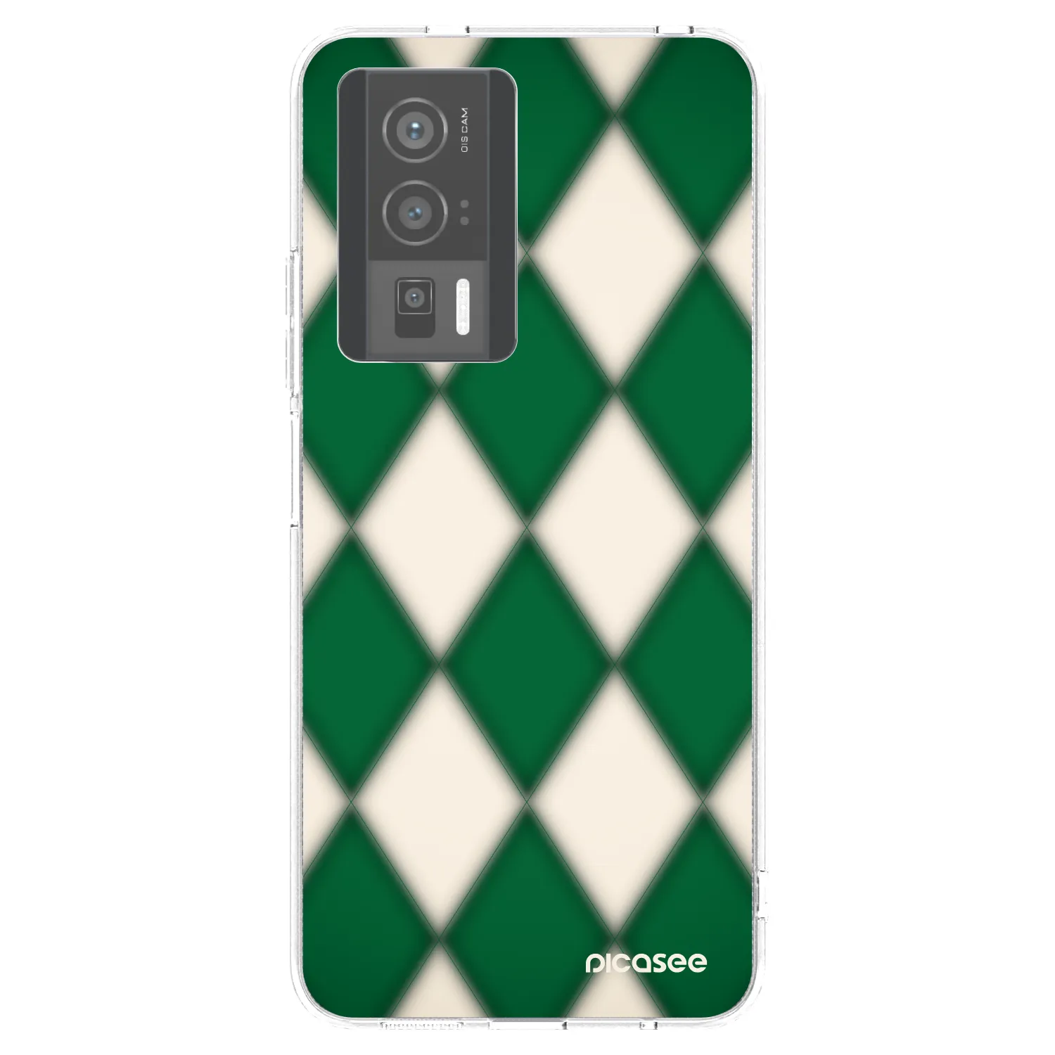 Picasee Xiaomi Poco F5 Pro 5G Hülle - Transparentes Silikon - Emerald Diamond