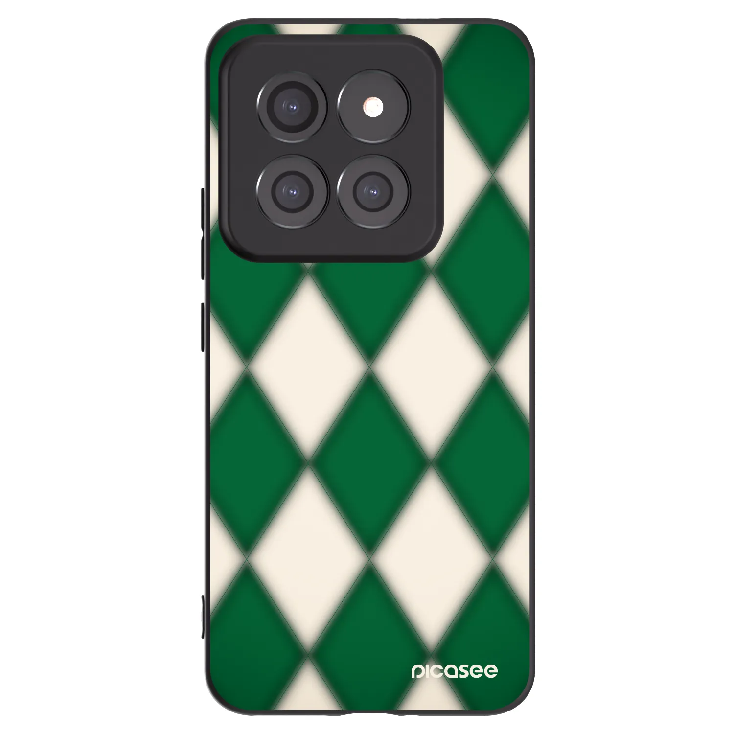 Picasee Xiaomi 14 Pro Hülle - Schwarzes Silikon - Emerald Diamond